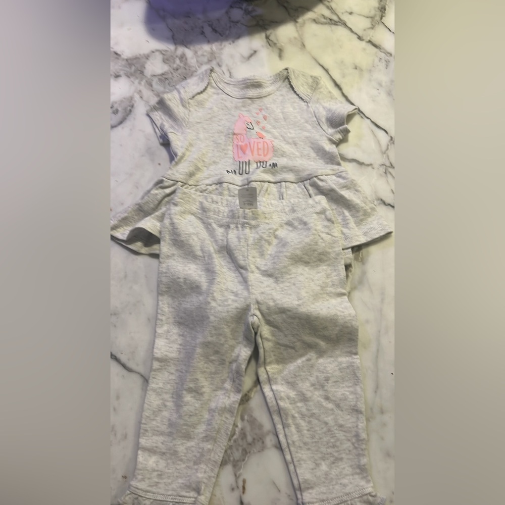 $5 ADD‎ ON H&M Matching Set Simple Just One You Cat Jack 3-6M H&m simply joy